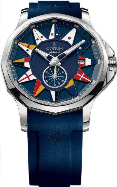 Corum Admiral Legend 42 Blue Dial replica watch 395.101.20/F373 AB12